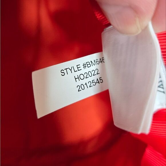 J CREW Liberty fabric puffer bucket hat with primaloft coral Toutouayette print - Picture 6 of 8